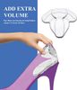 Dr. Bone's Therapeutics ® Invisible Heel Grips for Ladies Shoes, Gel Shoe Inserts Liners Pads for Too Big Shoes, Heel Grips Add Volume and Cushioning Anti-Slip Inserts Liners Foot Insoles for Women
