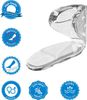 Dr. Bone's Therapeutics ® Invisible Heel Grips for Ladies Shoes, Gel Shoe Inserts Liners Pads for Too Big Shoes, Heel Grips Add Volume and Cushioning Anti-Slip Inserts Liners Foot Insoles for Women