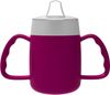 Two Handled 140ml Adult Drinking Cup, Internal Cone, and Spouted Lid. Perfect for A Spill-Proof Sipping Experience Adult Drinking Mug/Drinking Cup/Sippy Cup Get Your Drinking Aid