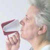 DR. BONE'S THERAPEUTICS ® 2 Lids Green Mug with Internal Cone with Spouted Lid with Small Opening, Drinking aid, Thermo Mug, Feeding Cup 140 ml