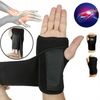 Wolvex® Splint Wrist Support – Ideal for Carpal Tunnel Syndrome, Tendonitis and Arthritis, Breathable Hand and Wrist Straps Provides Wrist Support for Joint Pain (Left)