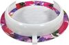 Wolvex ® Incurve Plate Surround - Non-Slip Dining Aid Plate Guard for Elderly, Disabled, and Handicapped Individuals to Improve Mealtime Independence (Red)